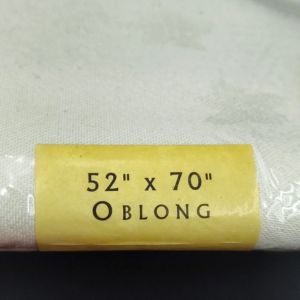 Ivory Tablecloth 52